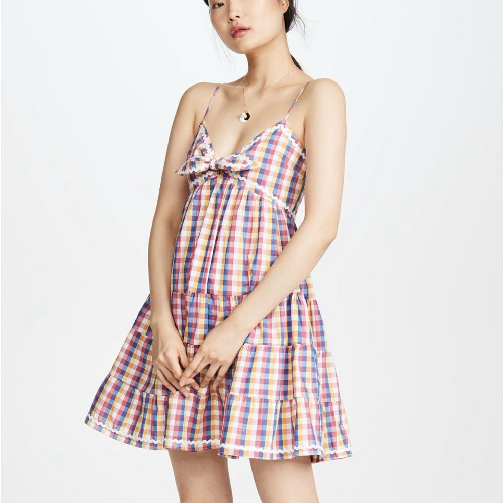 Gingham Mini Dress